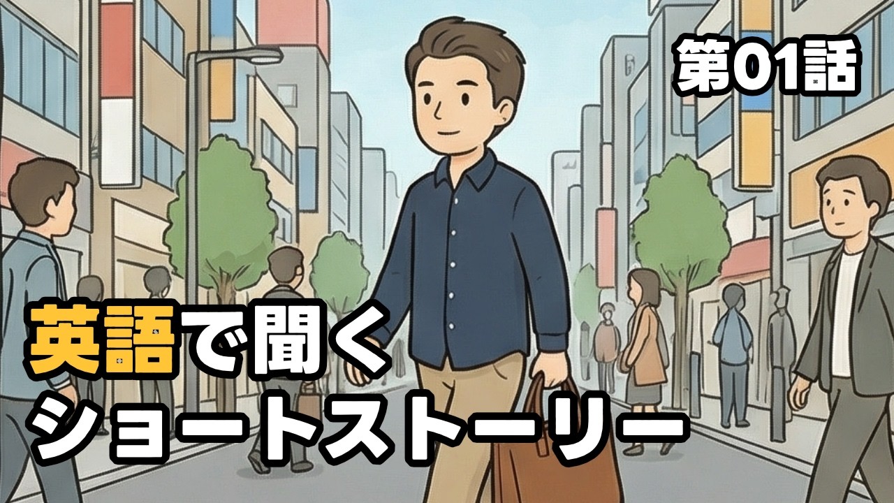 【第1話】33歳にして日本で人脈がない / 英語で聞くショートストーリー