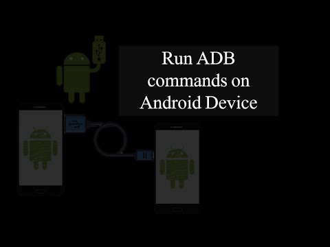 Run ADB commands on Android Device without having a PC or Root a device