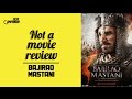Bajirao Mastani | Not A Movie Review | Sucharita Tyagi | Film Companion