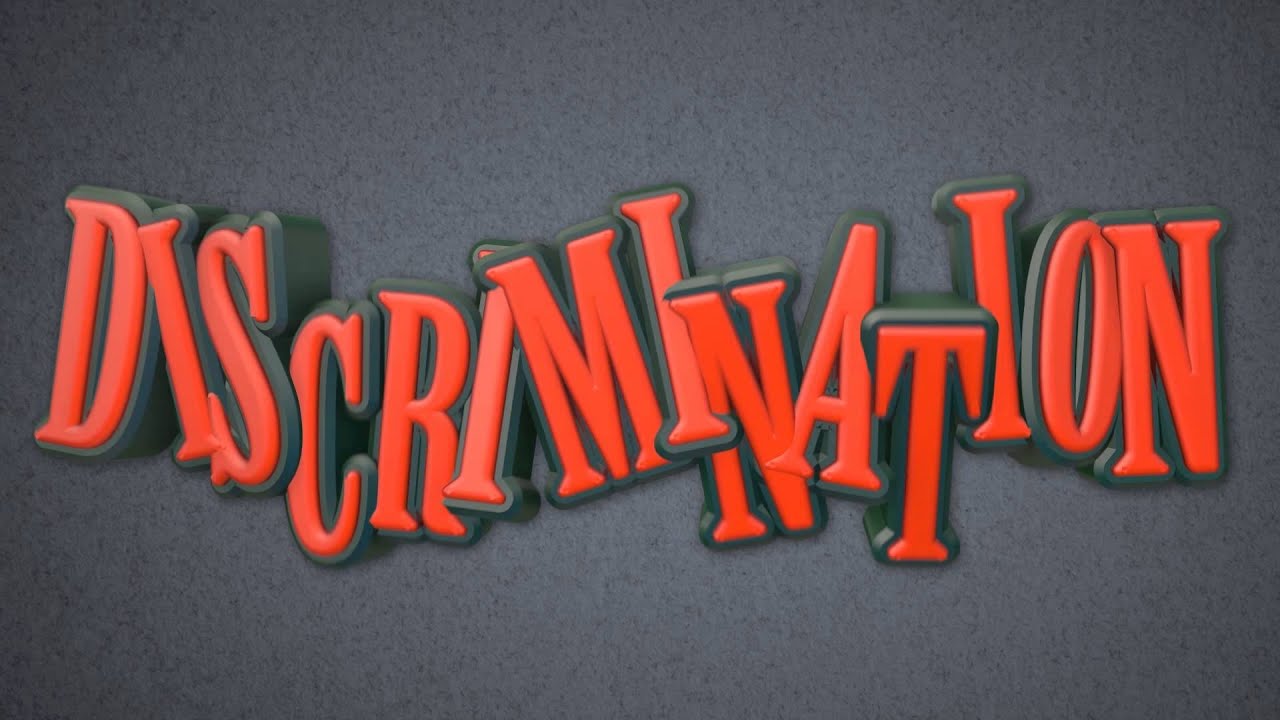 What is discrimination in simple words?