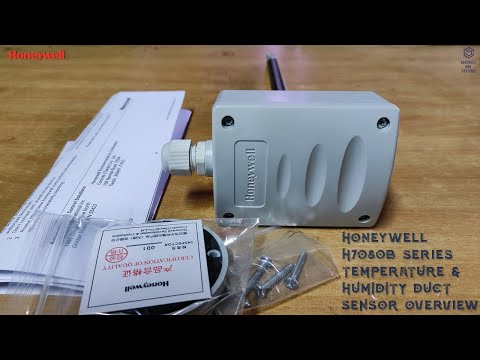 H7080b3103 honeywell temperature and rh sensor, duct