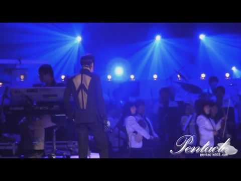 [Fancam]100608 SS501 Hyun Joong focus Love ya
