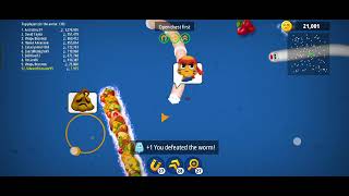 .wildspike.wormszones I 2 kill the king and trick of kill snake game #wormszone #zonegamers #zone