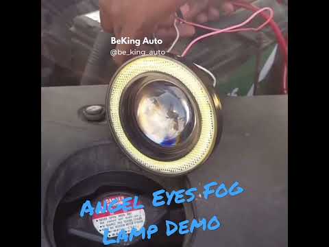 Angel Eyes Fog Lamps now available in red, blue, yellow & white.