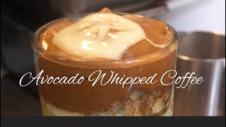 AVOCADO WHIPPED COFFEE | AMAZING MIX COFFEE | MIXOLOGY COFFEE