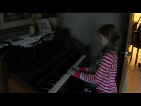 Izzie playing Silent Night