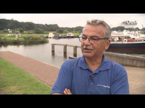 Mooi Overijssel in Dalfsen: de havenmeester Haroet Bagdasarian