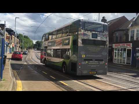 Stagecoach Sheffield 12094 heads along Middlewood Road with a SL1a service to City Centre