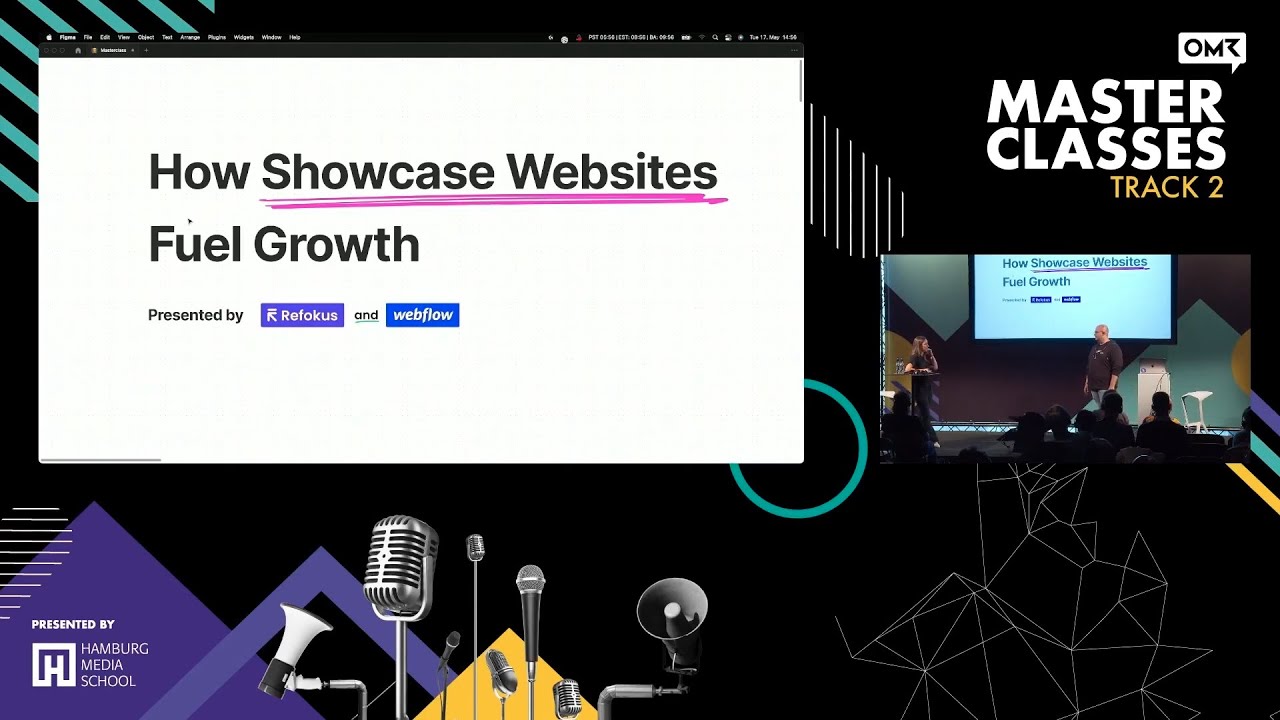 How Showcase Websites fuel growth - OMR22 Masterclass by Refokus & Webflow