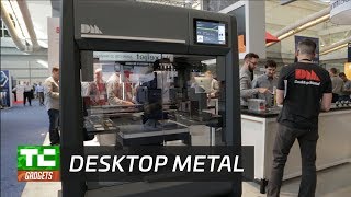 Desktop Metal’s 3D printer makes metal manufacturing less messy