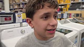 CRAZIEST WASHERS at LOWES #samsung #asmr #laundryrevolution #homeappliance #help 