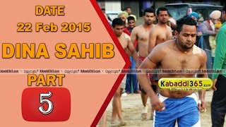 Dina Sahib (Moga) Kabaddi Tournament 22 Feb 2015 Part 1 by Kabaddi365.com