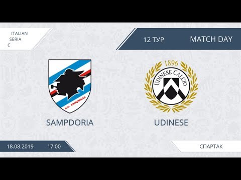 AFL19. Italy. Serie C. Day 12. Sampdoria - Udinese