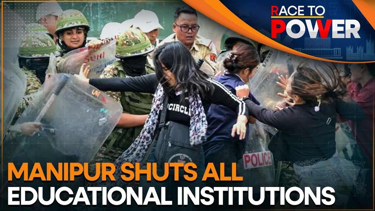 Manipur NRC Protests Intensify: Schools And Colleges Shut Amid Tensions | Race To Power
