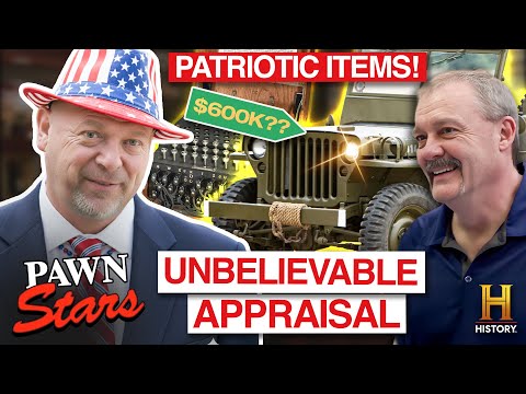 17 RARE & PATRIOTIC US MILITARY ITEMS | Pawn Stars