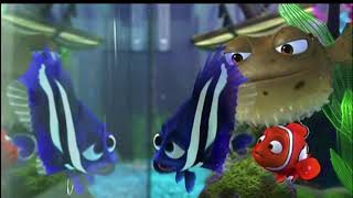 Finding Nemo (2003) Nemo Meets The Tank Gang