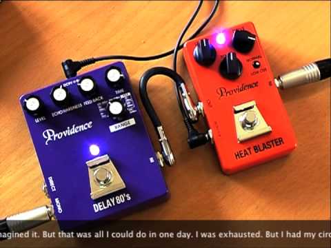 Providence Effectors: HEAT BLASTER HBL-2 Distortion (with DLY-83)