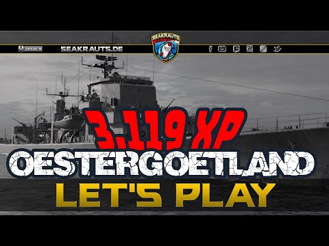 Let's Play - ÖSTERGÖTLAND [T9 DD] - Carriern am Limit - World of Warships [Deutsch]