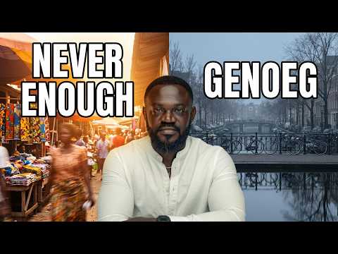 Ghana Taught Me to Want More. The Netherlands Taught Me to Stop.