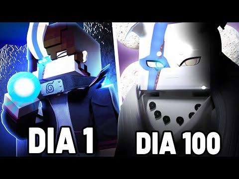 BATALHEI POR 100 DIAS 𝗡𝗢 MUNDO DE BORUTO no MINECRAFT BEDROCK EDITION!! ‹ Ine ›