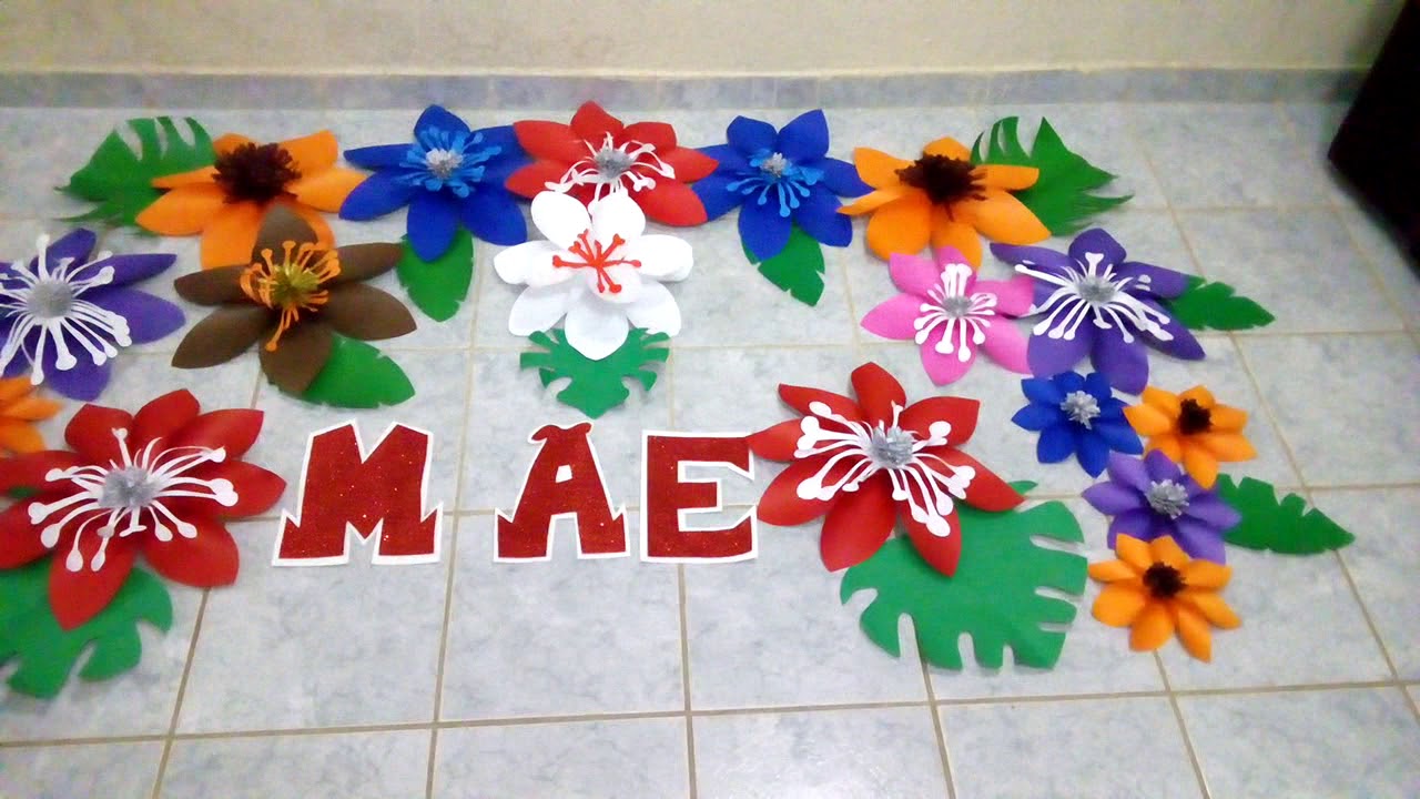 Watch Now Painel de flores.de.papel Dia das.maes PSF Carne de Vaca. Painel de flores.de.papel Dia das.maes PSF Carne de Vaca.