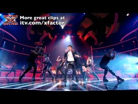 Storm Lee sings Born to Run - The X Factor Live show 2 - itv.com/xfactor
