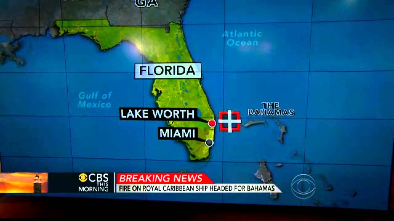 Fire breaks out on Royal Caribbean cruise ship