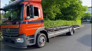 Mercedes-Benz Atego 1218 BDF Koffer/Voll Luft/Klima/Eu6 container chassis | Image 4 - Autoline