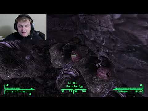 Fallout New Vegas: part 18: Deathclaw promontory and Honest Hearts part 1!