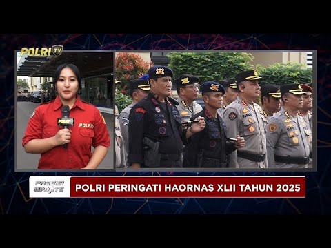 PRESISI UPDATE: MABES POLRI PERINGATI HARI OLAH RAGA NASIONAL KE-42 09/09/2025 (10.00)
