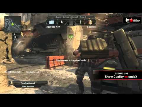 Desafío LIVE - Black Ops 2 - Show Quality Gaming Vs. codeX