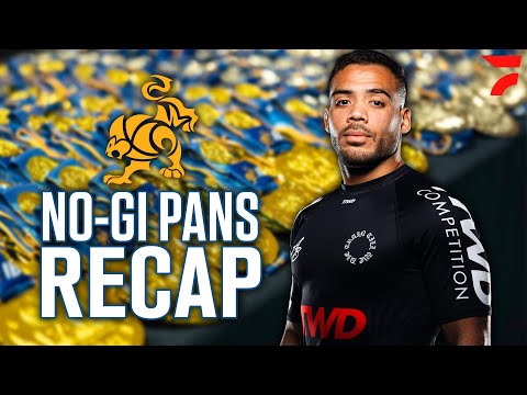 Submissions Were Flying In The Finals | 2025 IBJJF No-Gi Pans Recap