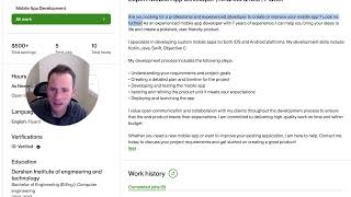 Upwork Profile Revamp (50% Job Success Score) - Can He Recover?