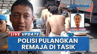 Polisi Pulangkan Puluhan Remaja yang Diamankan, Terlibat dalam Aksi Doa Bersama Ojol di Tasikmalaya
