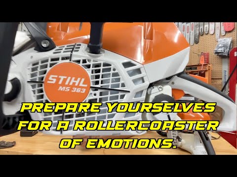 All new, not available in US, Stihl MS363