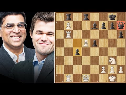 Anand vs Carlsen INCREDIBLE GAME || Norway Chess (2022)