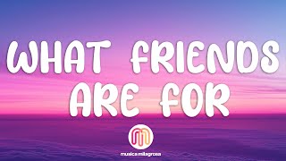 Download lagu Dionne Warwick - That's What Friends Are For (Lyrics) mp3
