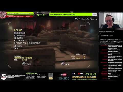 Resident Evil 2 Part V / Resident Evil 3 / Army of Two - The 40th Day - NRGeek Stream #107