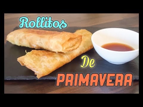 Rollitos de primavera caseros