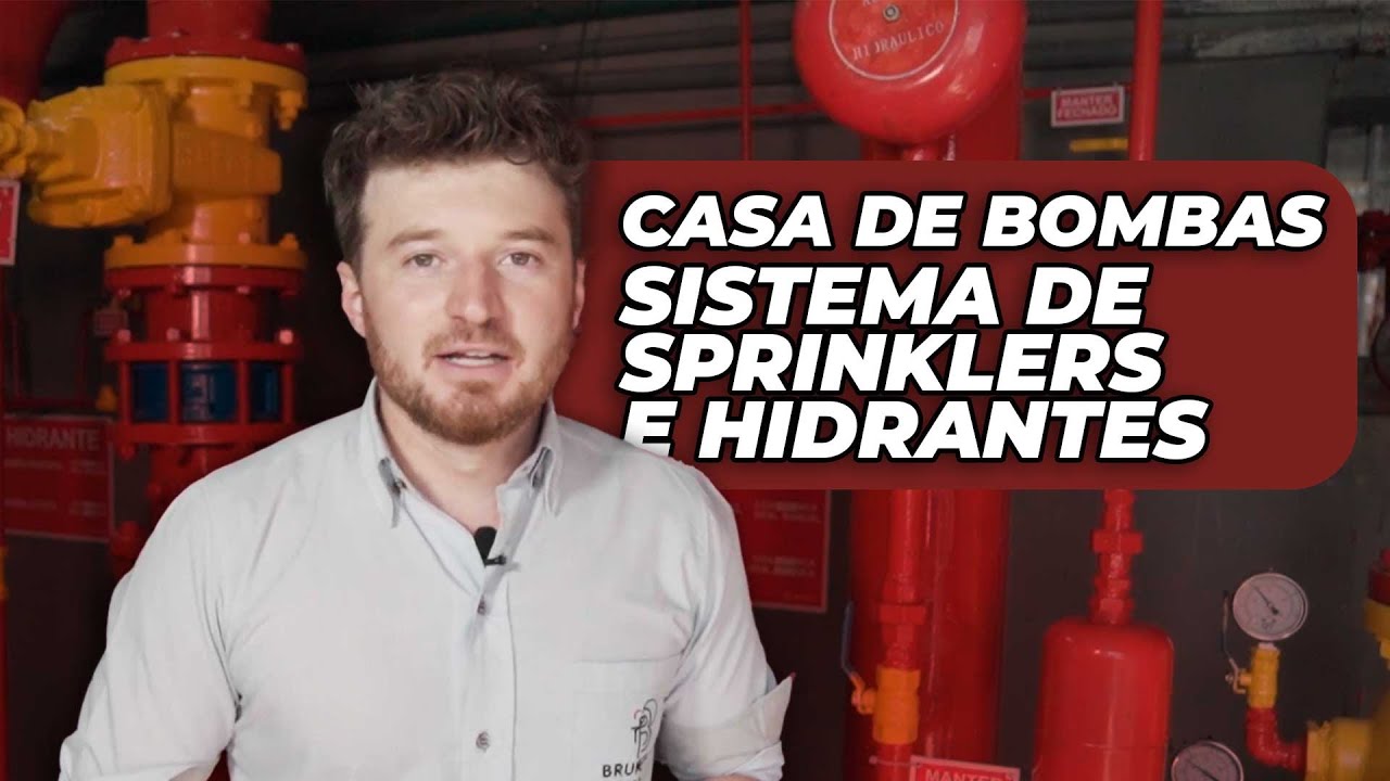 Casa de Bombas Sistema de Sprinklers e Hidrantes