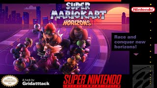 Super Mario Kart: Horizons (SNES HD Mode 7 & Widescreen) 150cc, Mirror Mode