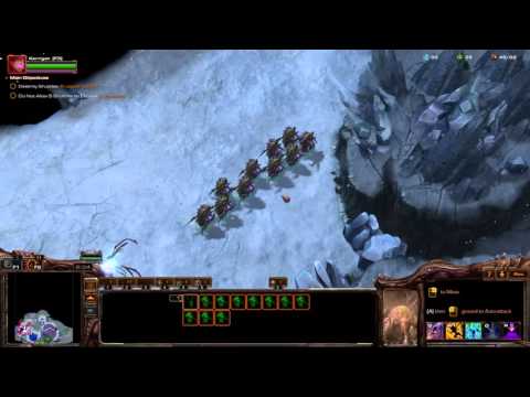 StarCraft 2 Co Op Kerrigan Level 8 Defeat Brutal