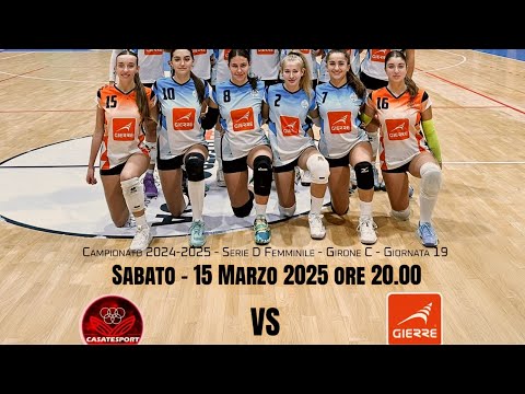 SerieD - Casatesport vs GierreScale Olginate