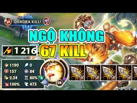 KỈ LỤC 67 KILL VỚI WUKONG TẠI CHẾ ĐỘ URF 2019 !