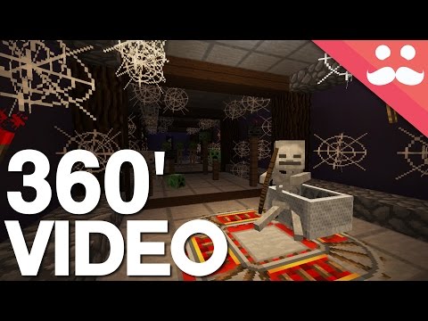 Minecraft: The Haunted Redstone Corridor [4K 360 Video]