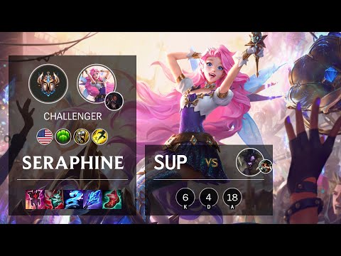 Seraphine Support vs Alistar - NA Challenger Patch 10.25b