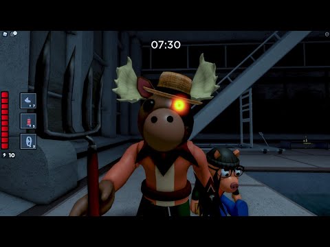 NEW OFFICIAL MARKUS MOOSE PIGGY JUMPSCARE SKIN!! PIGGY BOOK 2 CHAPTER 9 DOCKS!
