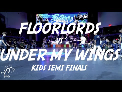 FLOORLORDS vs UNDER MY WINGS | Kids Breaking Semi Final | Freestyle Session 24 | #SXSTV