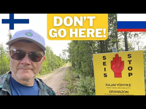 HERE'S WHAT THE FINLAND-RUSSIA BORDER (NEAR KUUSAMO) LOOKS LIKE NOW!