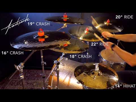 Avantgarde Cymbals Richter Series - Sound Demonstration